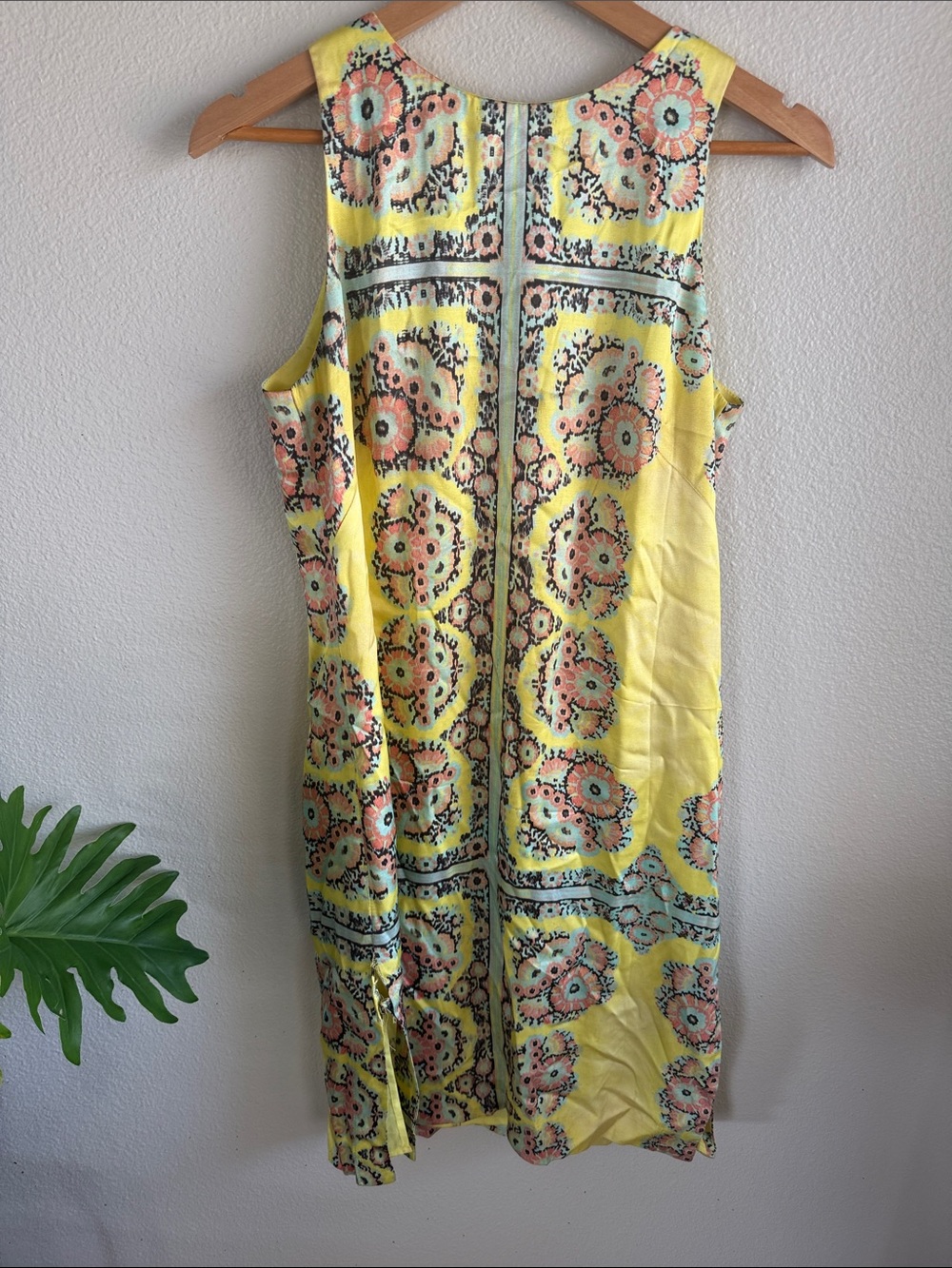 Nanette Lepore Sunshower Paisley Satin Shift Dress